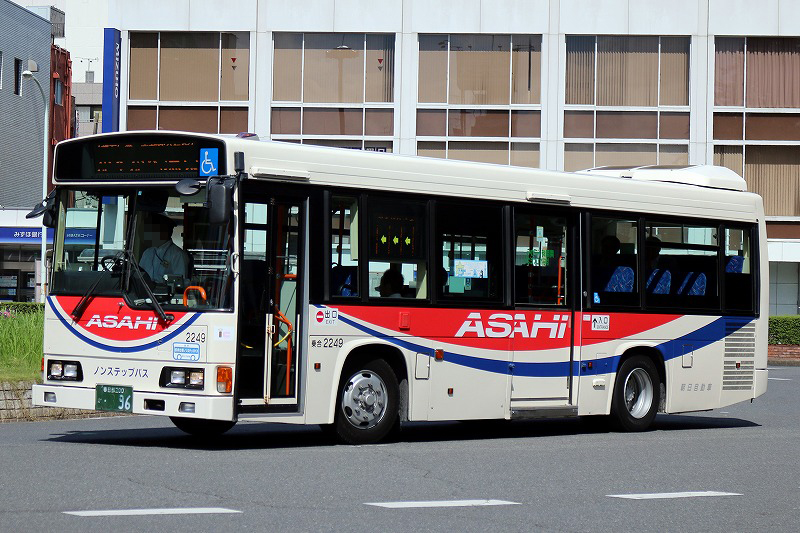 朝日自動車 （春日部200か ・396） ｜バス道楽｜