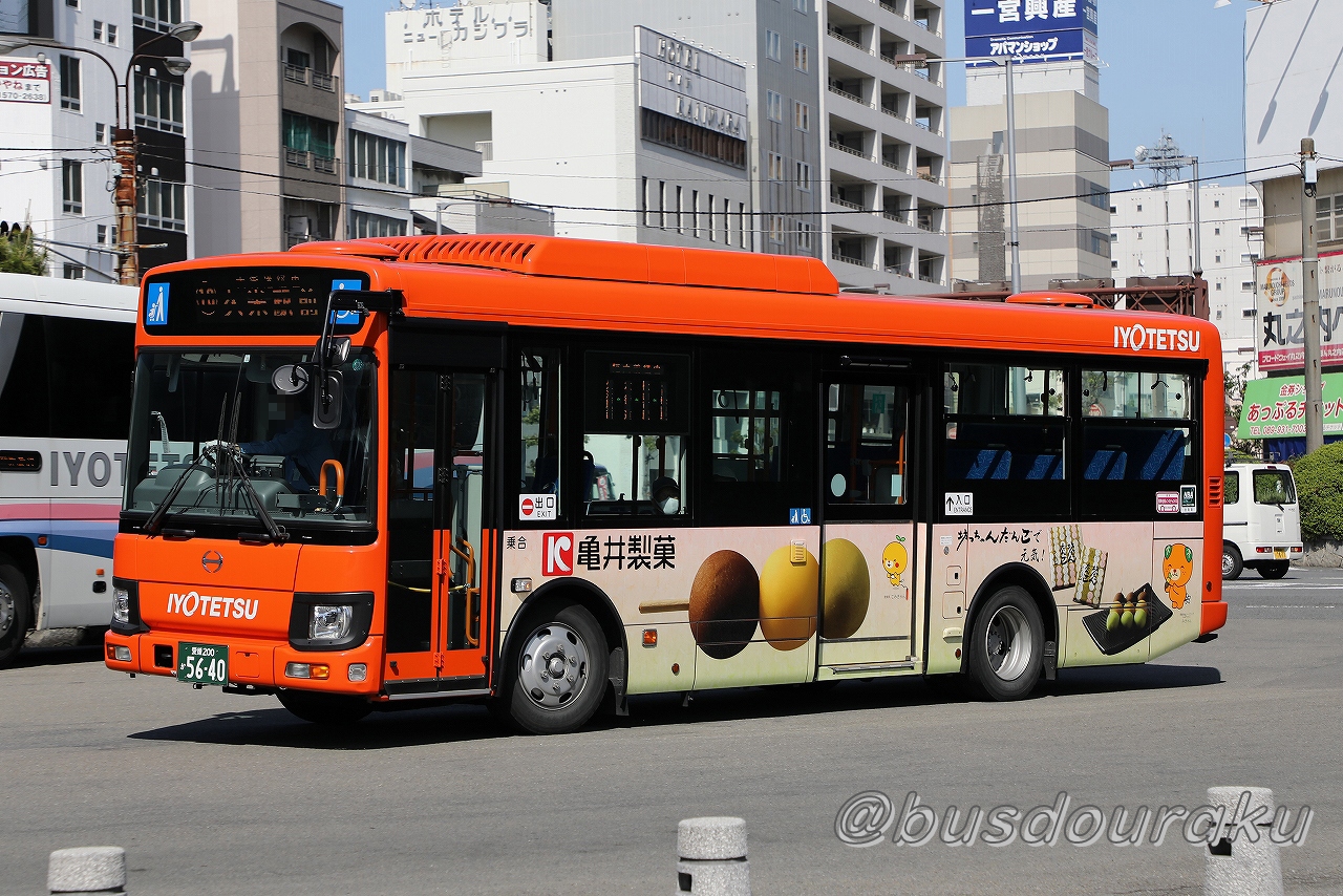 伊予鉄バス （愛媛200か 5640） ｜バス道楽｜