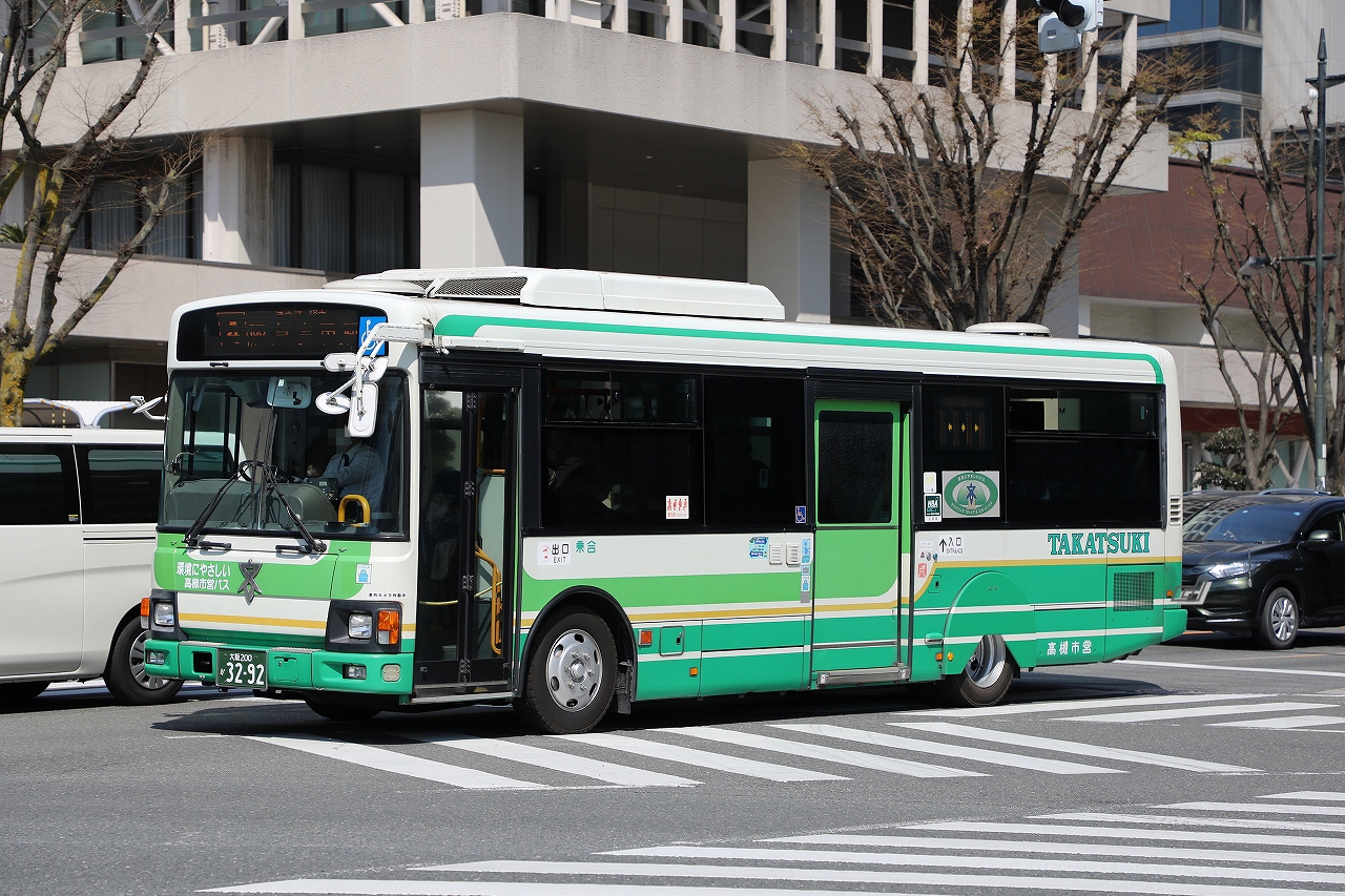 高槻市営バス （大阪200か 3292） ｜バス道楽｜